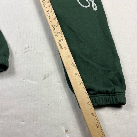 Pacsun x Playboy Womens Sweatpants Green Cozy Lounge Joggers Pull On Size SMALL - Picture 8 of 14